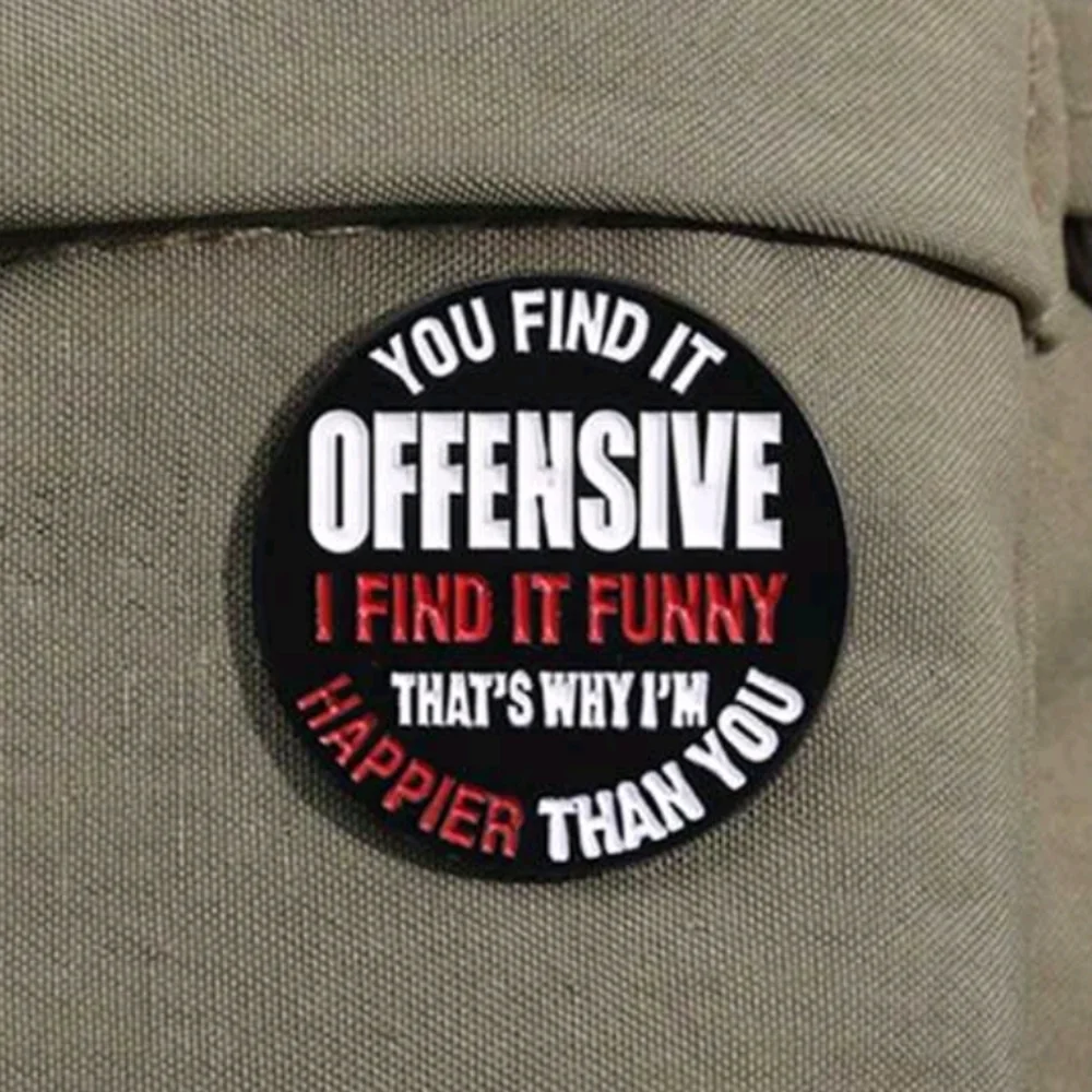 Cute Funny Novelty Enamel Pin Hat Pin Jacket Pin Bag Pin